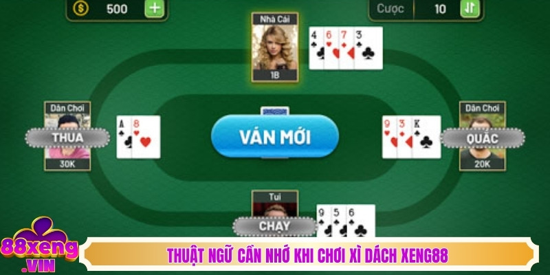Thuật ngữ cần nhớ khi chơi xì dách Xeng88